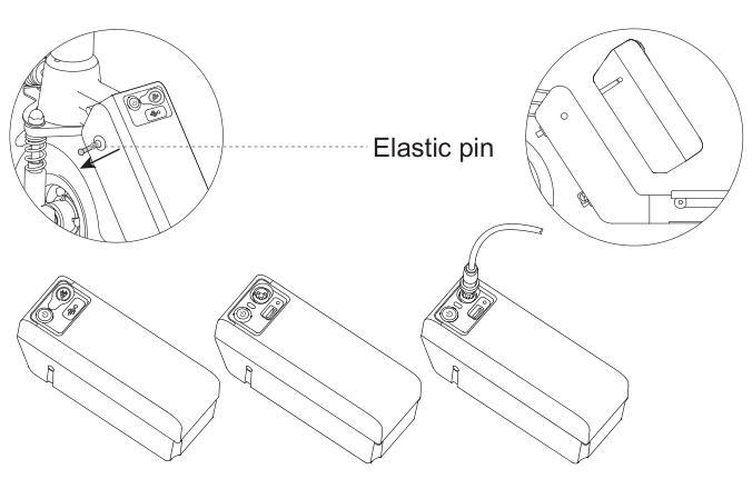 Replaceable battery holder