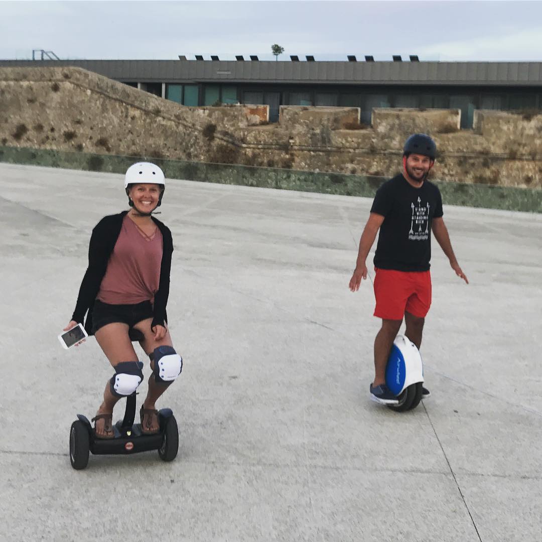 Airwheel mini electric scooters