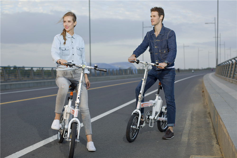 citizen folding electric bike