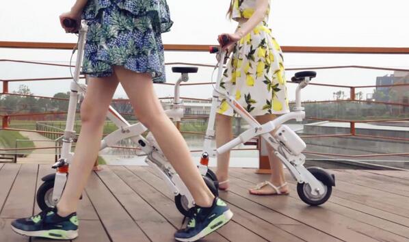  Airwheel E6 eléctrica bicicleta está liderando una "nueva ola".